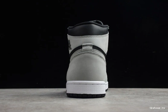 555088-035 Black Jordan 1 Retro Light White Grey Air High Smoke 555088-035 0615